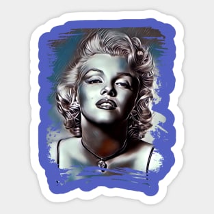 Marilyn Monroe artwork Sticker